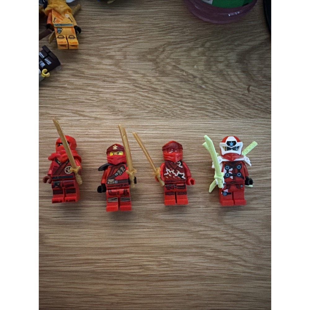 Lot Of 4 Ninjago Lego Minifigures